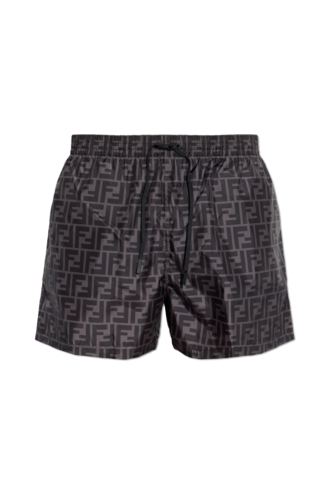 Grey Logo swim shorts Fendi - Vitkac GB
